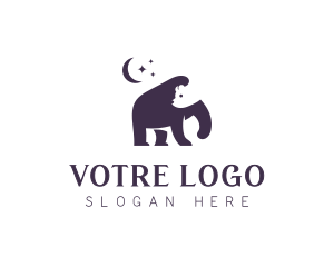 Bear Moon Wildlife Conservation Logo