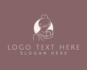 Pregnancy - Mother Child Maternity logo design