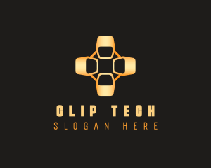 Tech Cube Cyberspace logo design