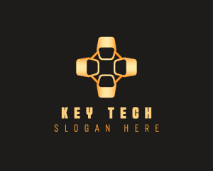 Tech Cube Cyberspace logo design