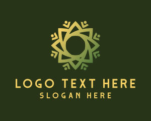 Sustainable - Green Eco Business logo design