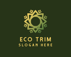 Green Eco Business  logo design