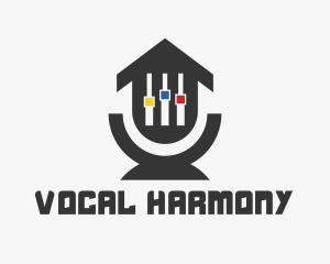 Voice - House Music logo design