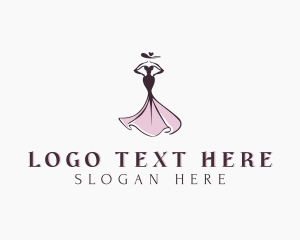 Gown - Bridal Fashion Styling logo design