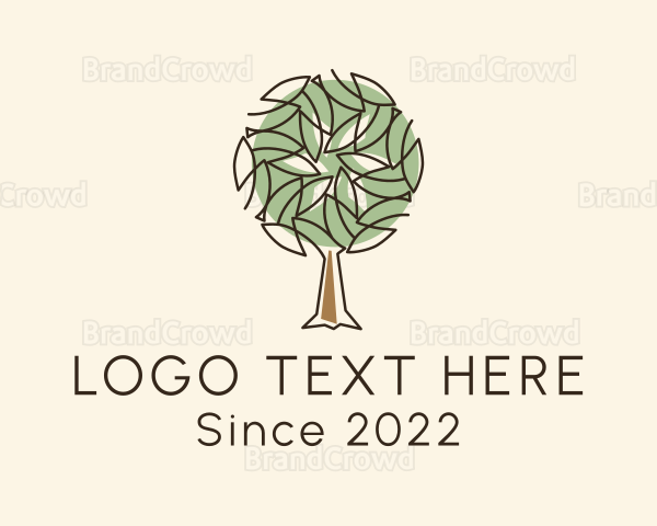 Nature Eco Tree Logo