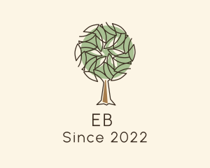 Natural - Nature Eco Tree logo design