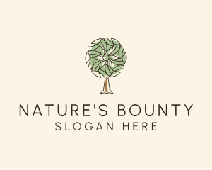 Nature Eco Tree logo design