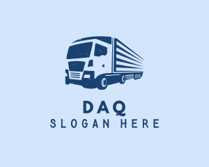 Shipment - Logistics Trailer Truck logo design