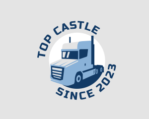 Trucking Haulage Vehicle Logo