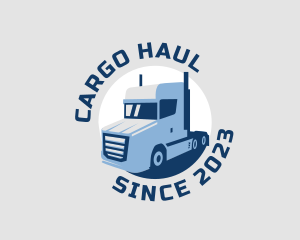 Trucking Haulage Vehicle logo design