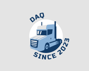 Shipment - Trucking Haulage Vehicle logo design