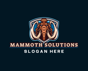 Mammoth - Mammoth Elephant Gaming logo design