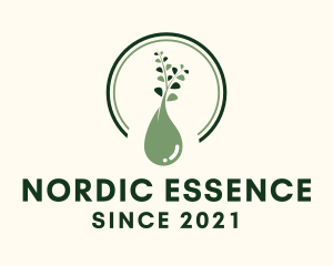 Eucalyptus Oil Essence  logo design