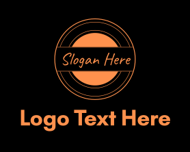 Circle - Orange Circle logo design