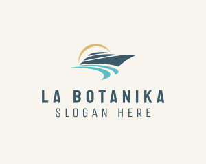 Sea Boat Transport  Logo