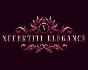 Crest Floral Decorative logo design