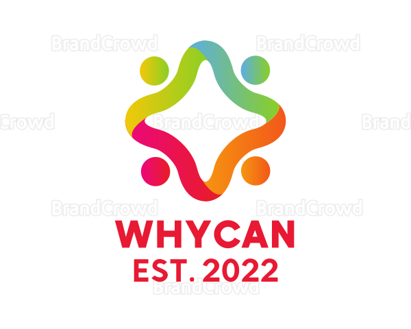 Colorful Community Charity Logo