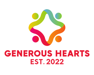 Philanthropy - Colorful Community Charity logo design