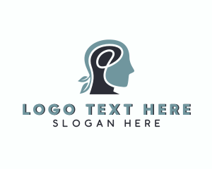 Online Counselling - Mental Health Psychology logo design