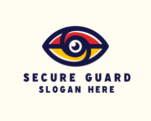 Vision - Security Eye Camera logo design