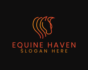 Stable - Equine Horse Stable logo design