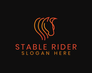 Equine Horse Stable logo design