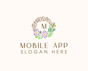 Trip - Floral Wreath Decor logo design