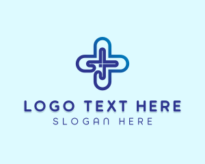 Doctor - Medical Cross Pattern logo design