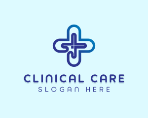 Medical Cross Pattern logo design