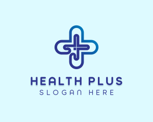 Medical Cross Pattern logo design