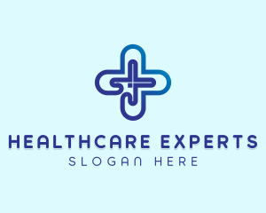 Medical Cross Pattern logo design