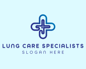 Medical Cross Pattern logo design