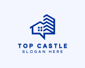 Housing - Property Leasing Contractor logo design