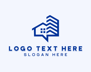 Chat Bubble - Property Leasing Contractor logo design