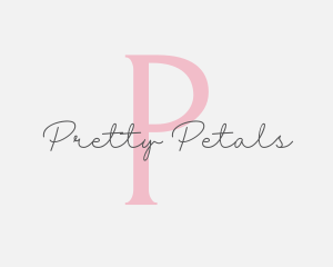 Cursive Feminine Beauty logo design