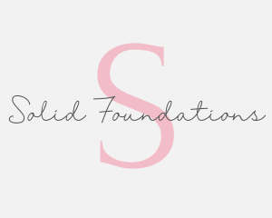 Clothing Line - Cursive Feminine Beauty logo design