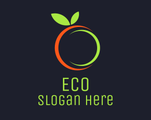 Organic Citrus Fruit Logo