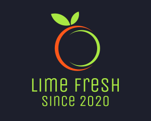 Lime - Organic Citrus Fruit logo design