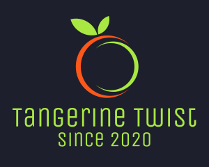 Tangerine - Organic Citrus Fruit logo design