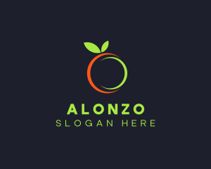 Organic Citrus Fruit logo design