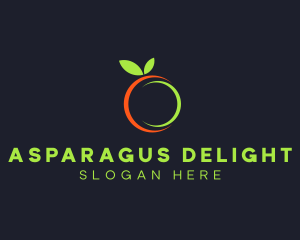 Organic Citrus Fruit logo design