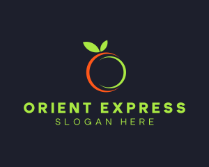 Organic Citrus Fruit logo design