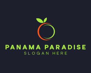 Organic Citrus Fruit logo design