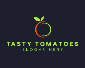 Organic Citrus Fruit logo design