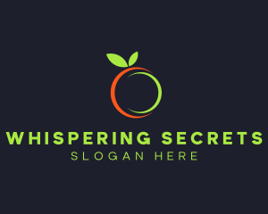 Organic Citrus Fruit logo design