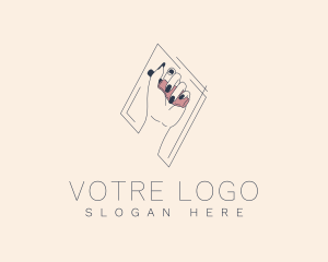 Fingernail - Manicurist Nail Salon logo design