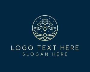 Sustainable - Sustainable Tree Garden logo design