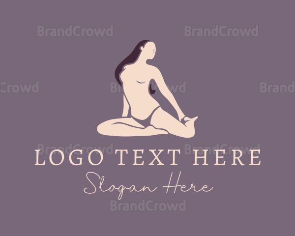 Nude Sexy Woman Logo