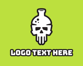 Skull - Death Lab logo design