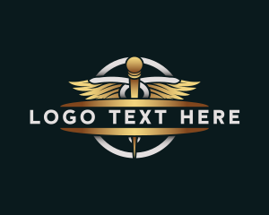 Healthcare - Caduceus Healthcare Clinic logo design